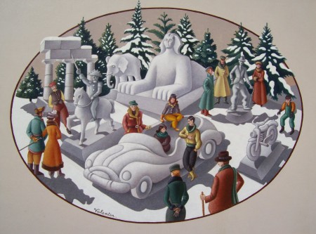 Le musée de glace 65x50